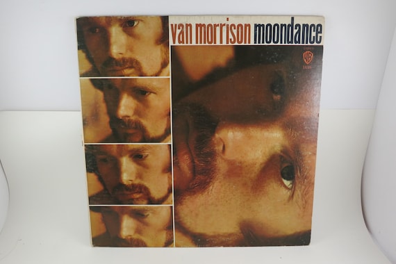 Vintage 1970 Vinyl LP Record Van Morrison Moondance Excellent Condition Green Label Original 71795