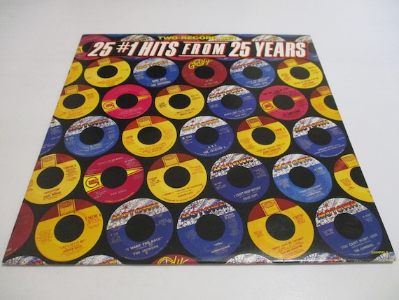 1983 Vinyl LP Record Set 25 #1 Hits From 25 Years Motown Records Excellent Condition 72213