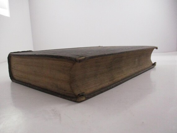 Vintage 1834 Book Pictet's Theology Good Condition Christian Theology Translated from the Latin Of Benedict Pictet Fabulous Old Book