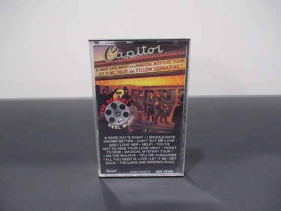 Vintage 1982 Cassette Tape The Beatles Reel Music