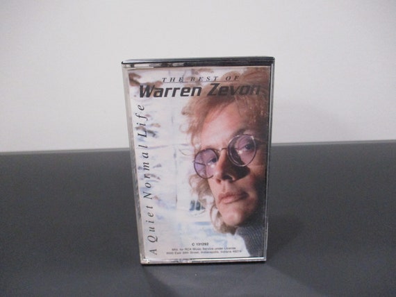 Vintage 1980's Warren Zevon Cassette Tapes Stand In The Fire Sentimental Hygine A Quite Normal Life/Best Of Sold Individually