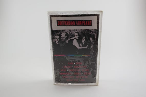 Vintage 1989 Cassette Tape Jefferson Airplane Self Titled Still Factory Sealed