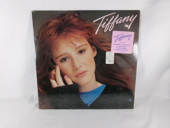 1987 Vinyl LP Record Tiffany Self Titled Excellent Condition In Shrink Hype NM Cover