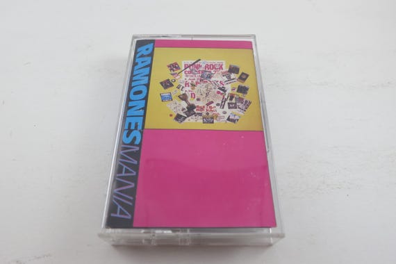 Vintage 1988 Cassette Tape Ramones Mania Ramones Excellent Condition