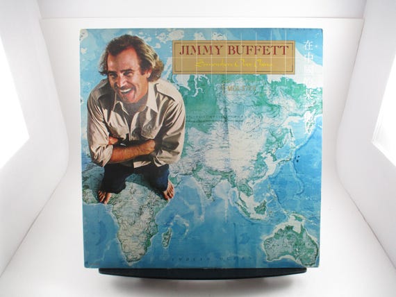 Vintage 1982 Vinyl LP Record Jimmy Buffett Somewhere Over China Excellent Condition 69563