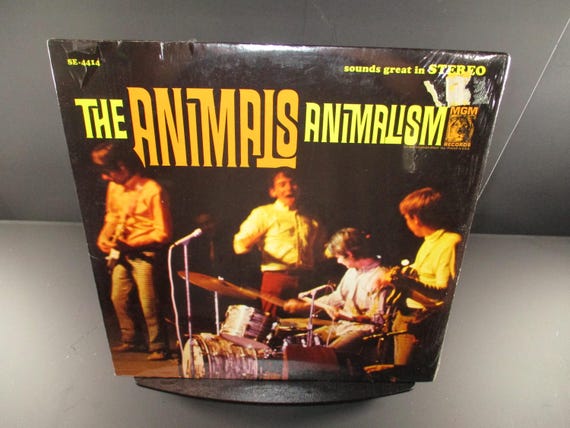 Vintage 1966 Vinyl LP Record The Animals Animalism Stereo Pressing Excellent Plus Condition In Shrink 57658