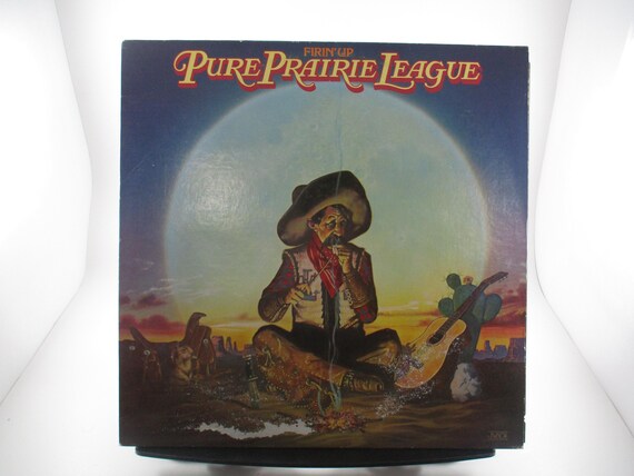 Vintage 1980 Vinyl LP Record Firin' Up Pure Prairie League Excellent Condition 68906