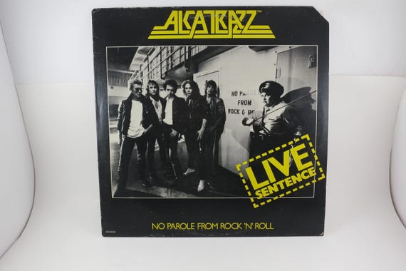 Vintage Alcatrazz Vinyl LP: No Parole from Rock N Roll, Live Sentence (NM)