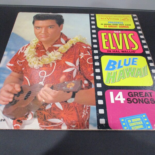 Elvis Blue Hawaii Etsy