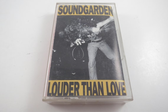 1989 Cassette Tape Louder Than Love Soundgarden
