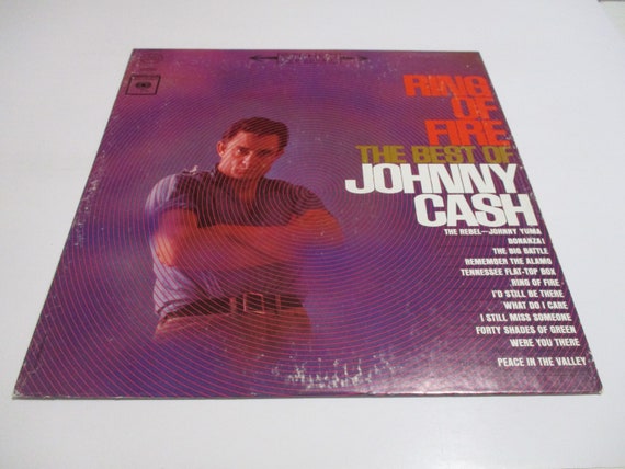 1963 Johnny Cash "Ring of Fire" Vinyl LP: 360 Sound Stereo Pressing