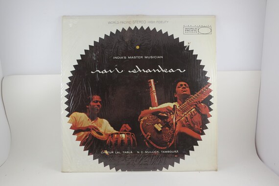 1963 Vinyl LP Record India's Master Musician Ravi Shankar Sitar Excellent Condition In Shrink 72195