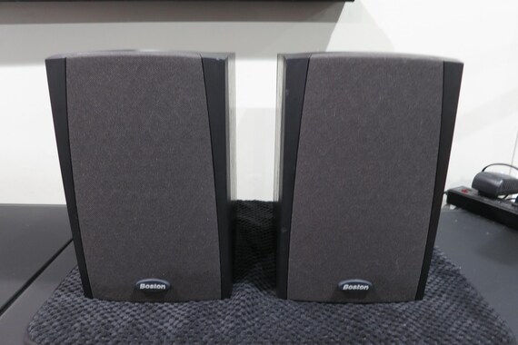 Boston Acoustics CR65 Bookshelf Speakers – Black