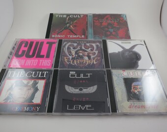 The Cult: Singles Box Set 1984-1990 *extremely Rare* All 10 Discs