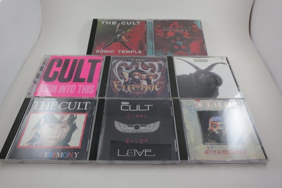Vintage 80's/90's The Cult CD's Love Sonic Temple Electric Born Into This Sold Individually