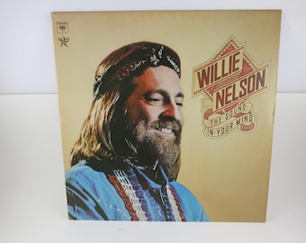 1976 Willie Nelson Vinyl LP - The Sound In Your Mind EX