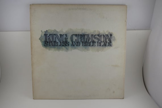 Vintage 1974 Vinyl LP: King Crimson - Starless and Bible Black EX