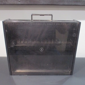 Vintage 32 Cassette Tape Case: 1980s Sound Accessories Corp Hard Plastic Holder
