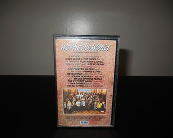 Vintage 1985 Cassette Tape We Are The World USA for Africa/The Cassette