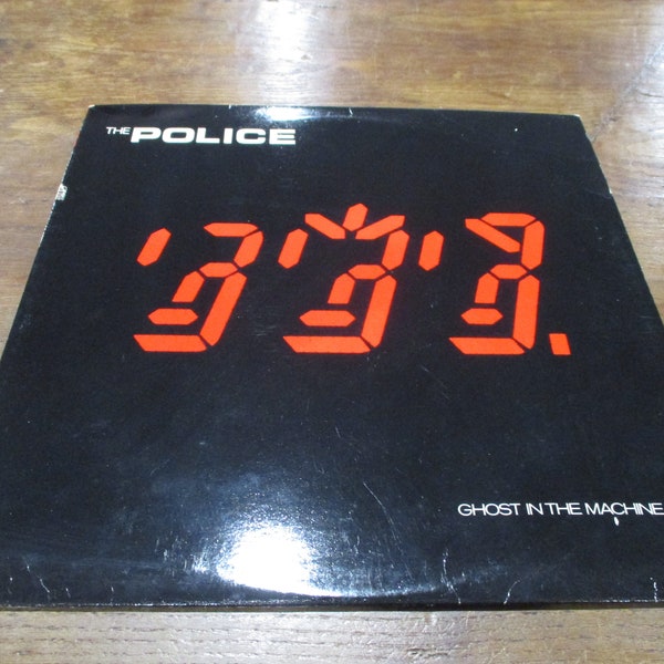 Vintage 1981 Vinyl LP Record Ghost in the Machine The Police Excellent Condition 64829