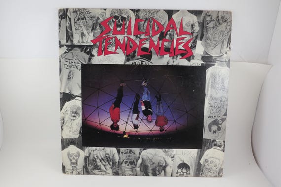 1983 Vinyl LP Record Suicidal Tendencies Self Titled Album Original US Pressing