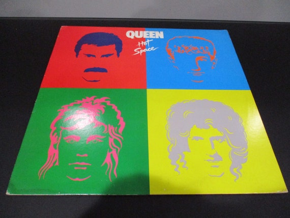 Vintage 1982 Vinyl LP Record Hot Space Queen Excellent Condition Original US Pressing 62521