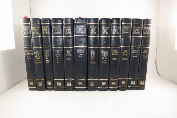 Time Life History of the Civil War 1980's Leather Bound Books Sold Individually