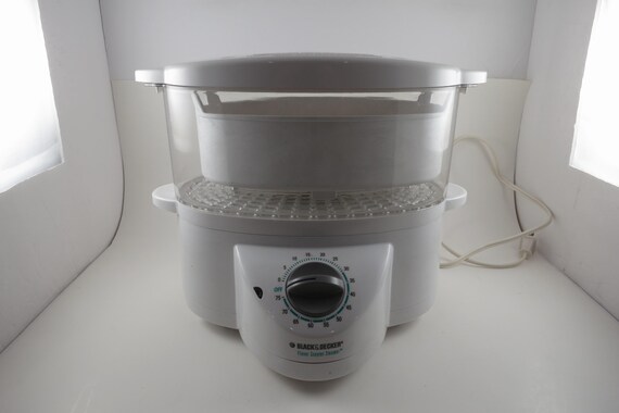 Vintage 1996 Black & Decker Flavor Scent Steamer Food Rice Cooker