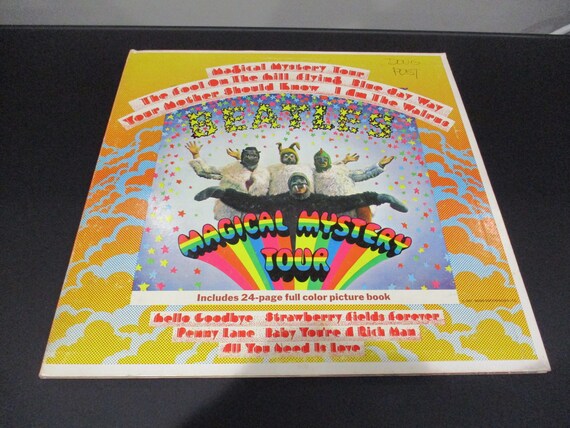 Vintage 1967 Vinyl LP Record The Beatles Magical Mystery Tour Stereo Excellent Plus Condition 66306