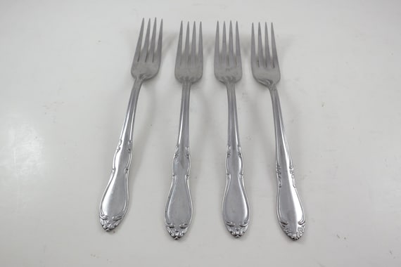 Oneida Homestead Stainless Steel Forks - Set of 4