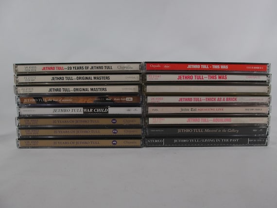 Jethro Tull CD's Sold Individually
