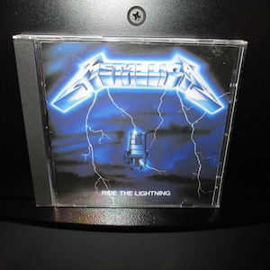 1980&#39;s/1990&#39;s Metallica CD&#39;s And Justice For All Master of Puppets Ride the Lightning Black Album Death Magnetic Sold Individually