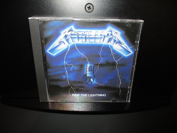Vintage 1980's/1990's Metallica CD's And Justice For All Master of Puppets Ride the Lightning Black Album Death Magnetic Sold Individually