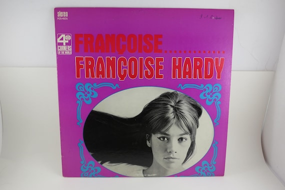 Vintage 1966 Francoise Hardy Vinyl LP Record