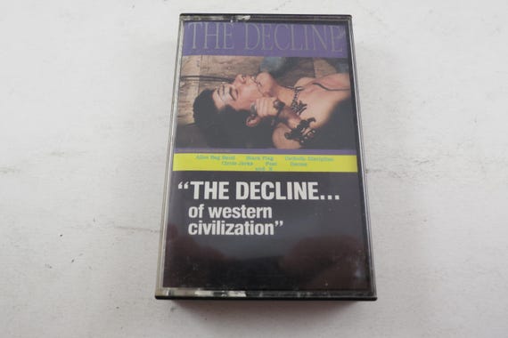 Vintage 1983 Cassette Tape: The Decline of Western Civilization - Punk Rock