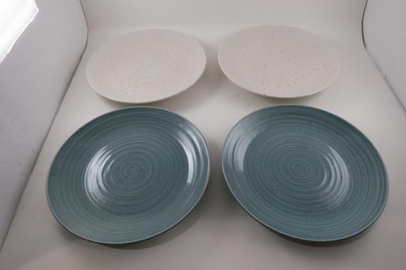 Siterra Painter's Palette by Sango 8 1/4 Inch Salad Plates-Set of 4