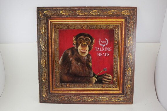 Vintage 1988 Talking Heads "Naked" Vinyl LP Record