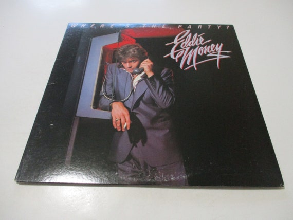 Vintage 1983 Vinyl LP Record Eddie Money Where's The Party? Excellent Condition 59552