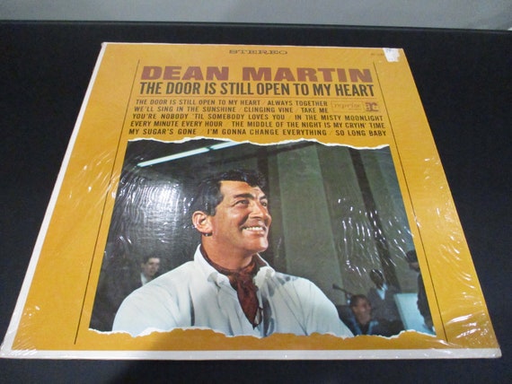 1965 Vinyl LP Record Dean Martin The Door Is Still Open to My Heart Excellent Plus Condition 72108