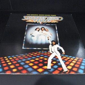 Vintage 1977 Saturday Night Fever Vinyl LP Soundtrack