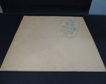 Vintage 1970 LP Vinyl Record The Who Live at Leeds Excellent Condition with 10 Inserts 67649