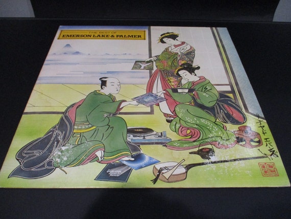 Vintage 1980 Vinyl LP Record Emerson Lake & Palmer Best Of Excellent Condition 67272