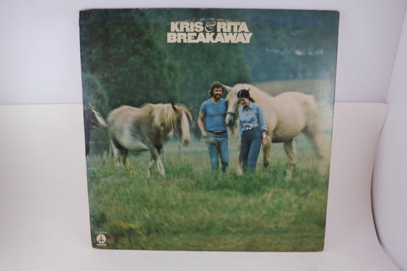 Vintage 1974 Vinyl LP: Kris Kristofferson & Rita Coolidge - Breakaway