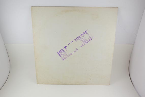 Vintage 1971 Vinyl LP Record Isle of Wight Bob Dylan Rare Unofficial Pressing