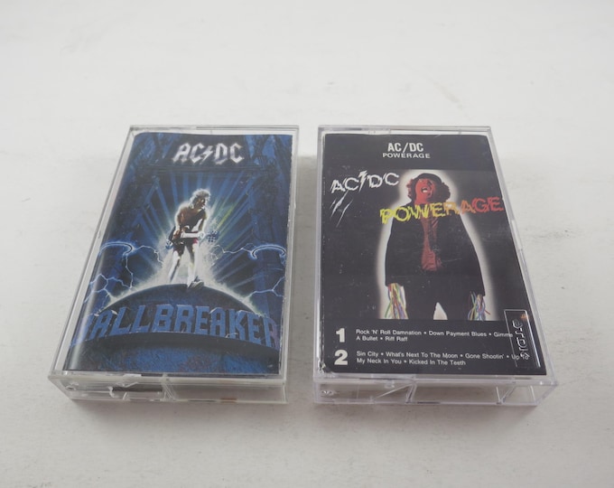 ACDC - Various Titles (cassette) - Etsy