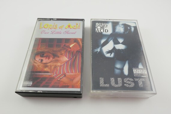 Vintage 1990's Lords of Acid Cassette Tapes Lust Our Little Secret Sold Individually