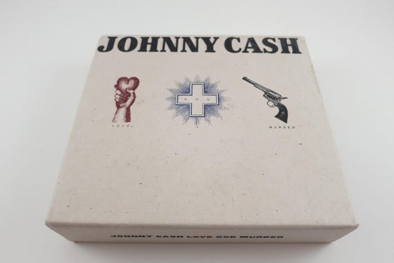 Johnny Cash CD Box Set: Love God Murder, 3-Disc, Near Mint