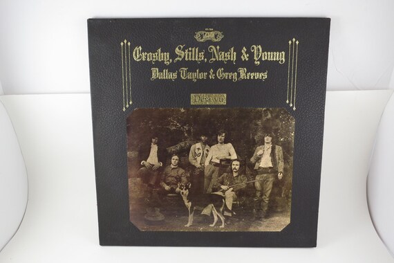 1970 Vinyl LP Record Crosby Stills Nash & Young Deja Vu EX