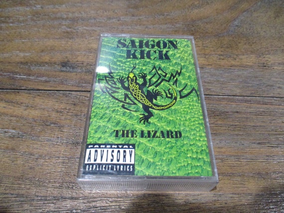 Vintage 1992 CASSETTE TAPE The Lizard Saigon Kick Original Excellent Condition