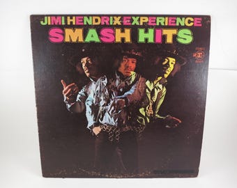 Vintage Jimi Hendrix Smash Hits Best of Greatest Hits Album